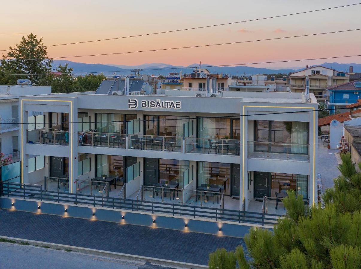 Bisaltae Seaside Suites Keramotí Buitenkant foto