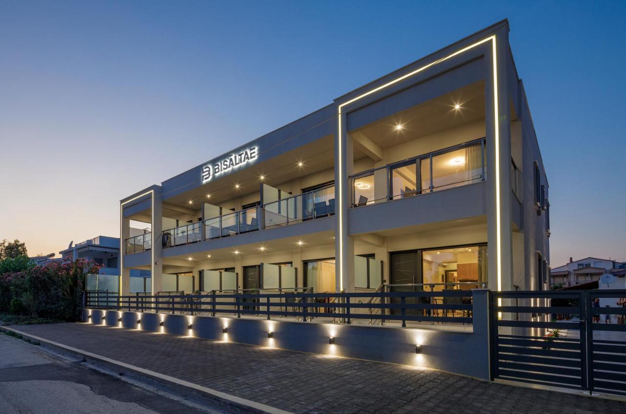 Bisaltae Seaside Suites Keramotí Buitenkant foto