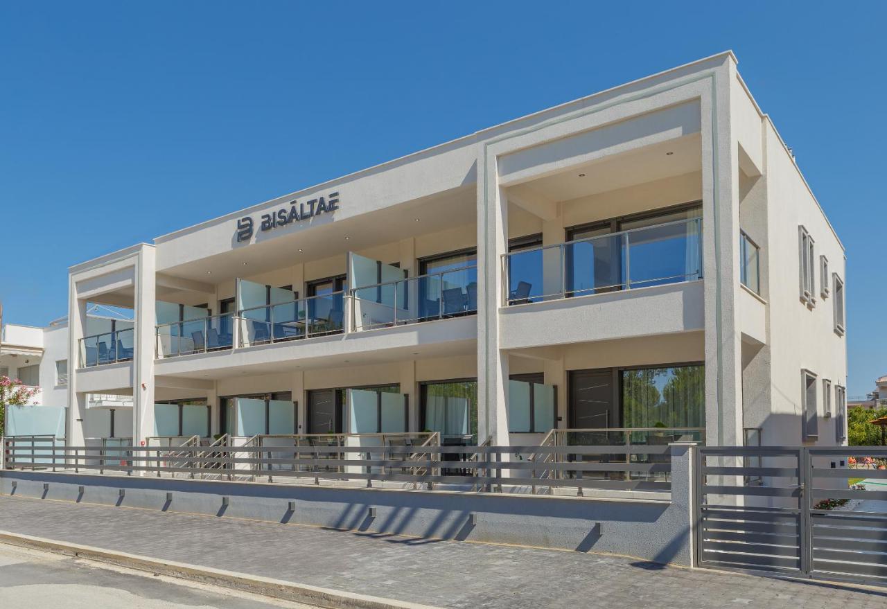 Bisaltae Seaside Suites Keramotí Buitenkant foto